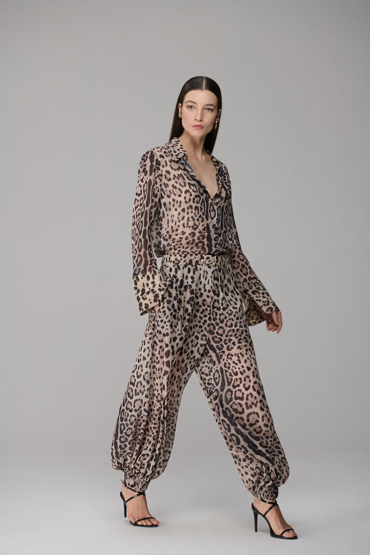 Camisa Chiffon Jaguar