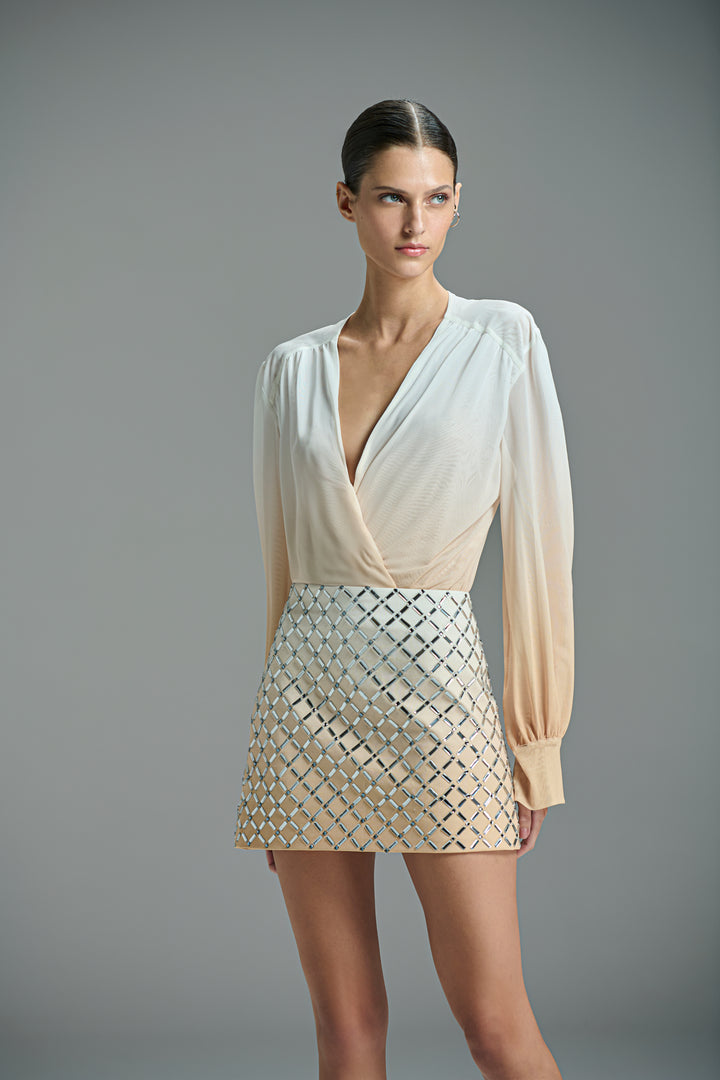 Gradient Transfer Skirt