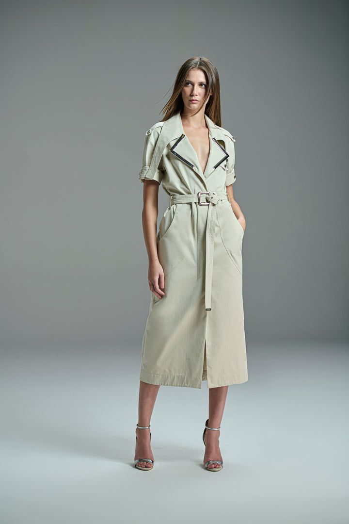 Trench Coat Metal Triangle