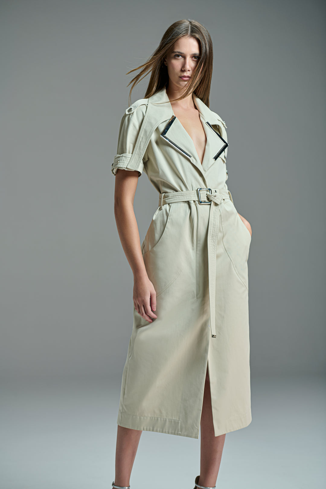 Trench Coat Metal Triangle