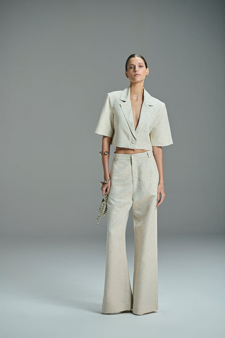 Linen Transfer Trousers