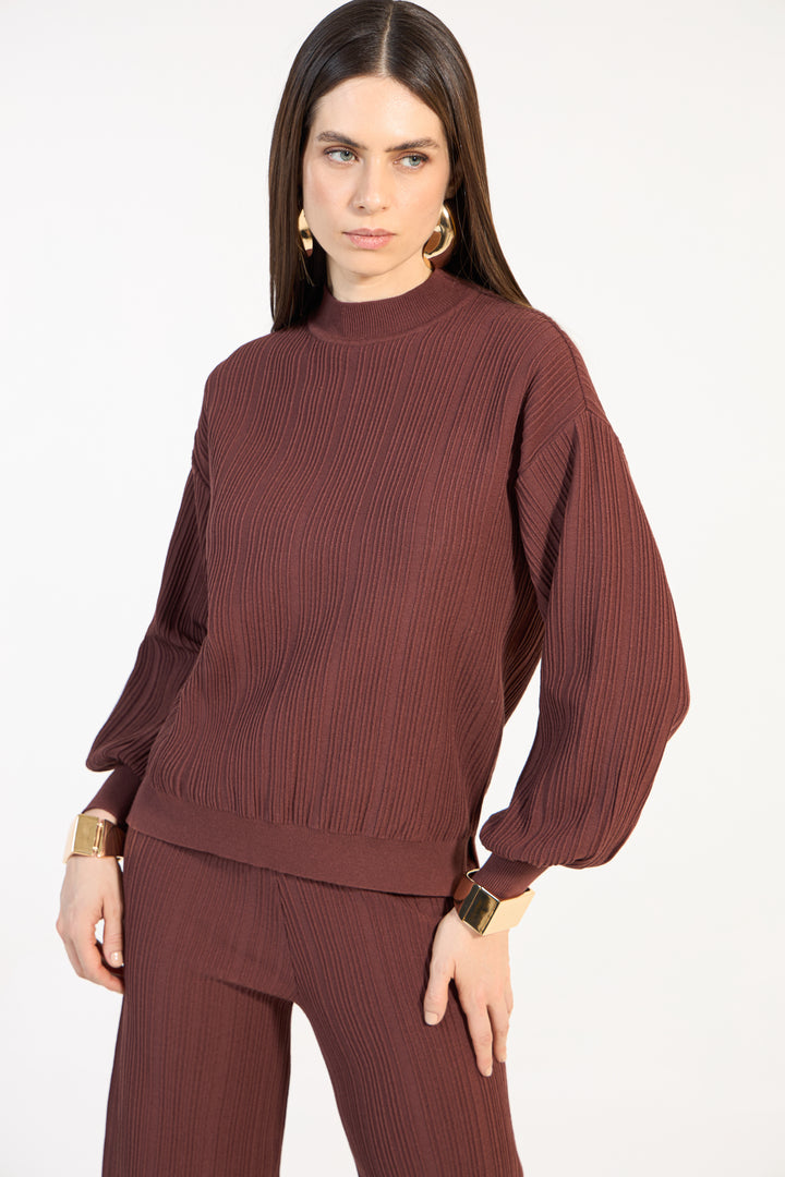 Conjunto Pull+Calça Nervura