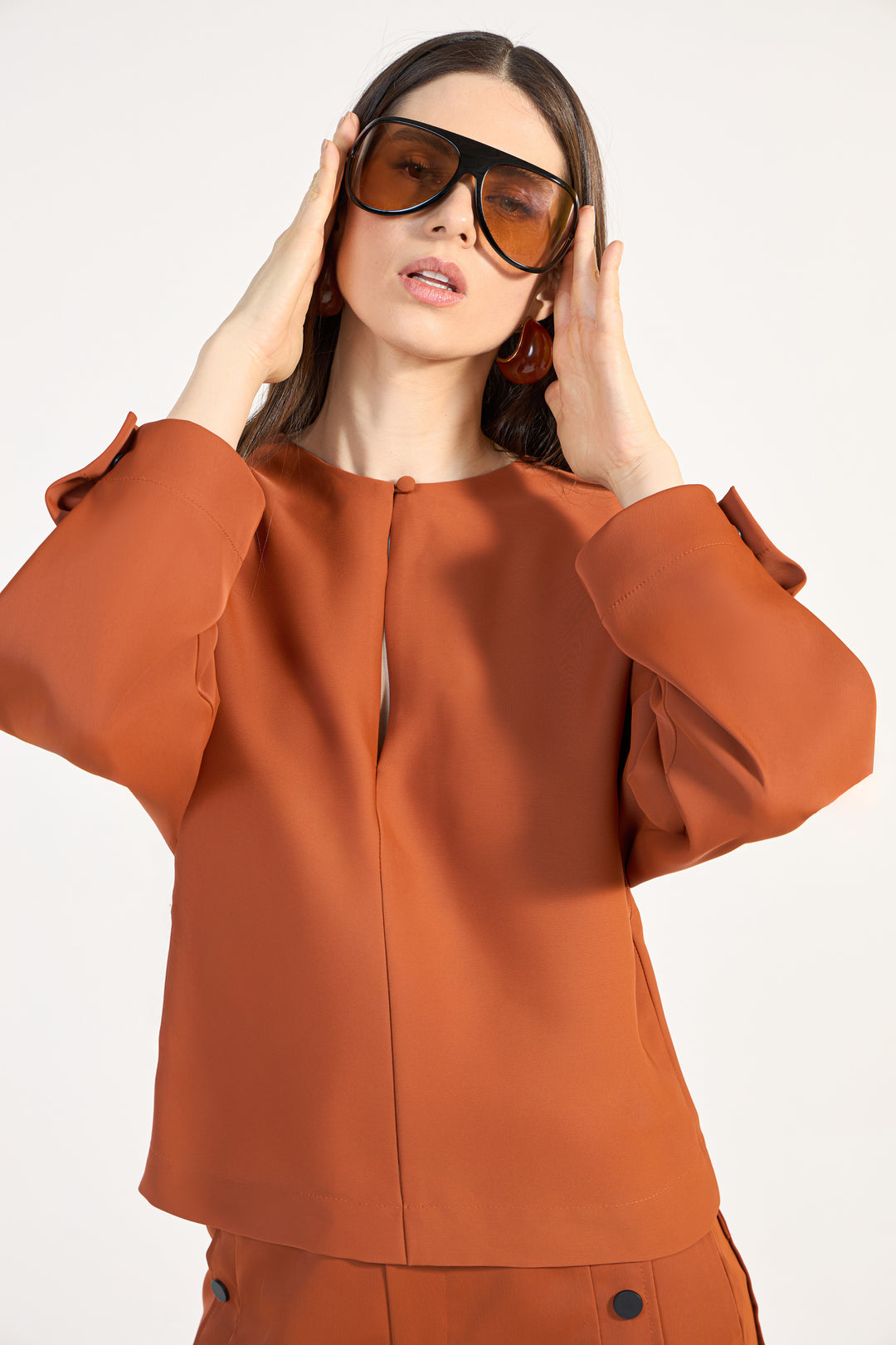 Conjunto Blusa+Bermuda Botões