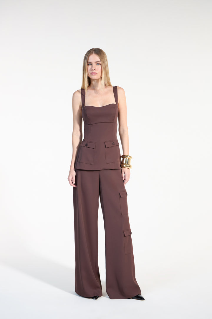 Conjunto Blusa+Calça Cargo