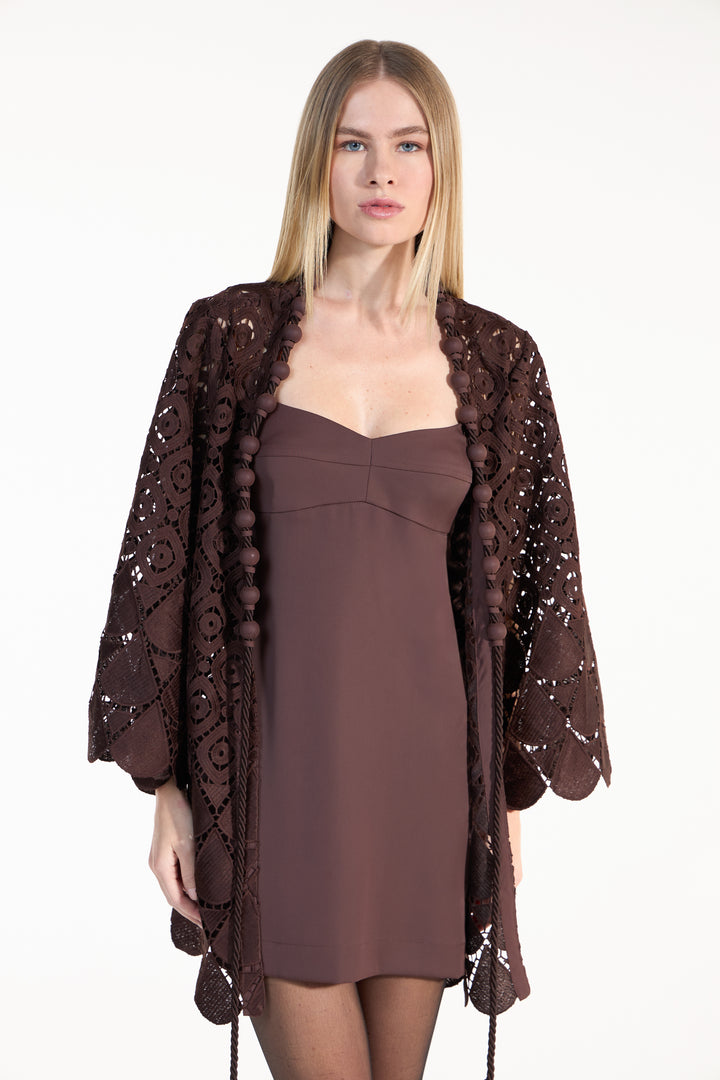 Conjunto Casaco Over+Vestido
