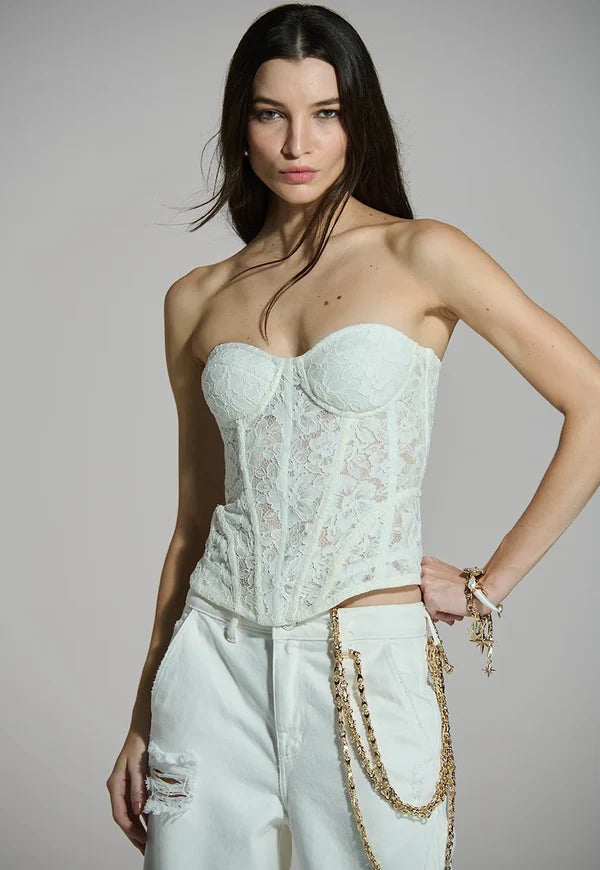 Corselet Romântico Renda