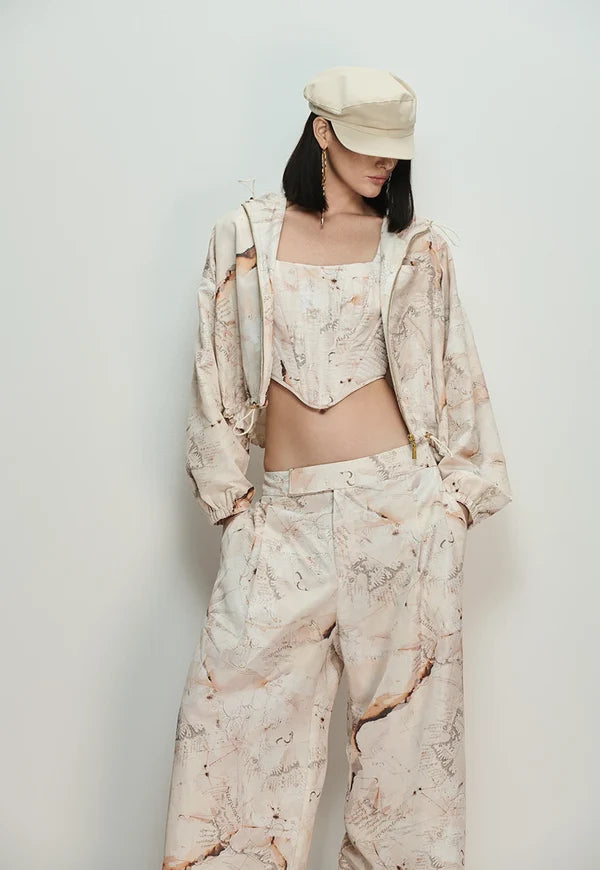 Nautical Chart Jacket