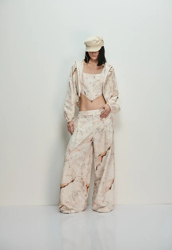 Nautical Chart Trousers