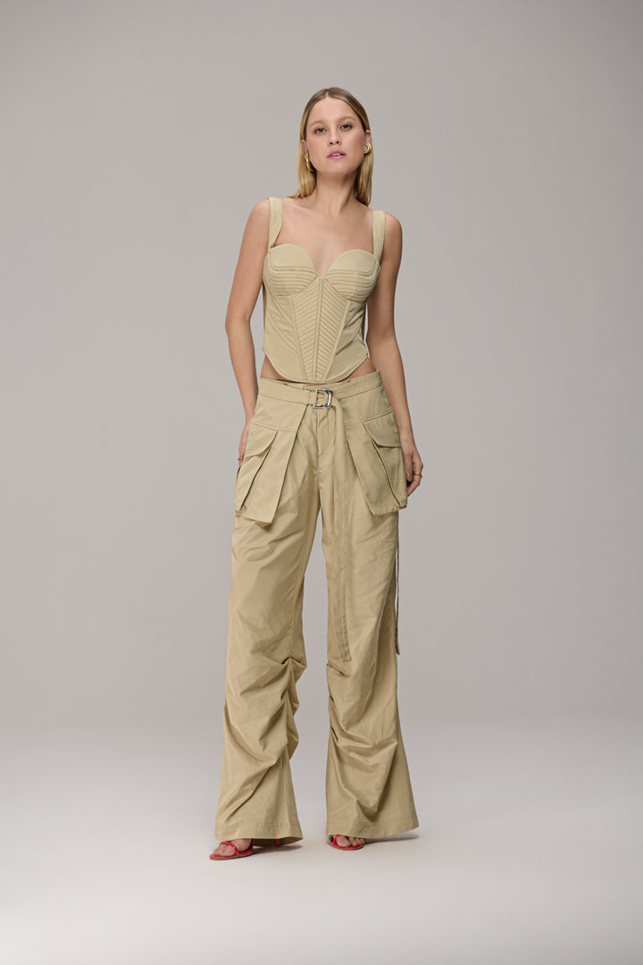 Corset with Loop Strap