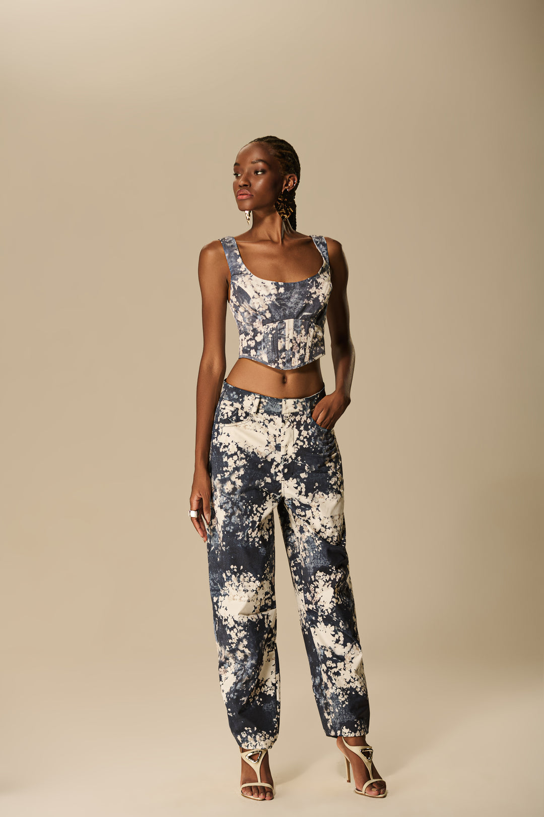 Calça Prega Essence Blue