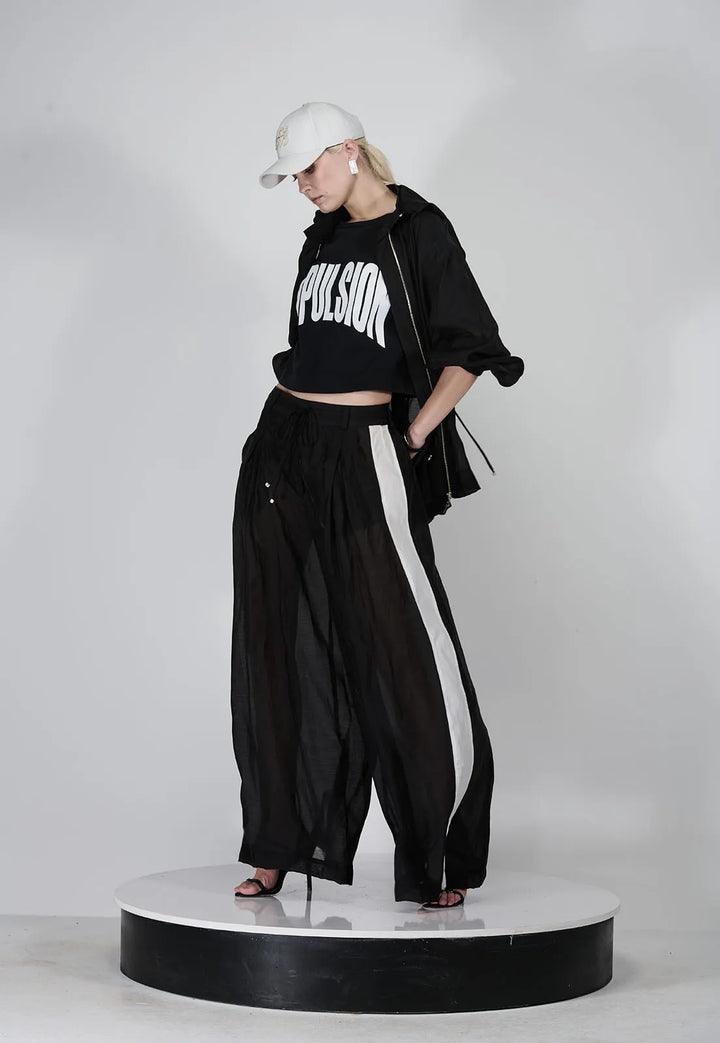 Nylon Duo Tone Pants