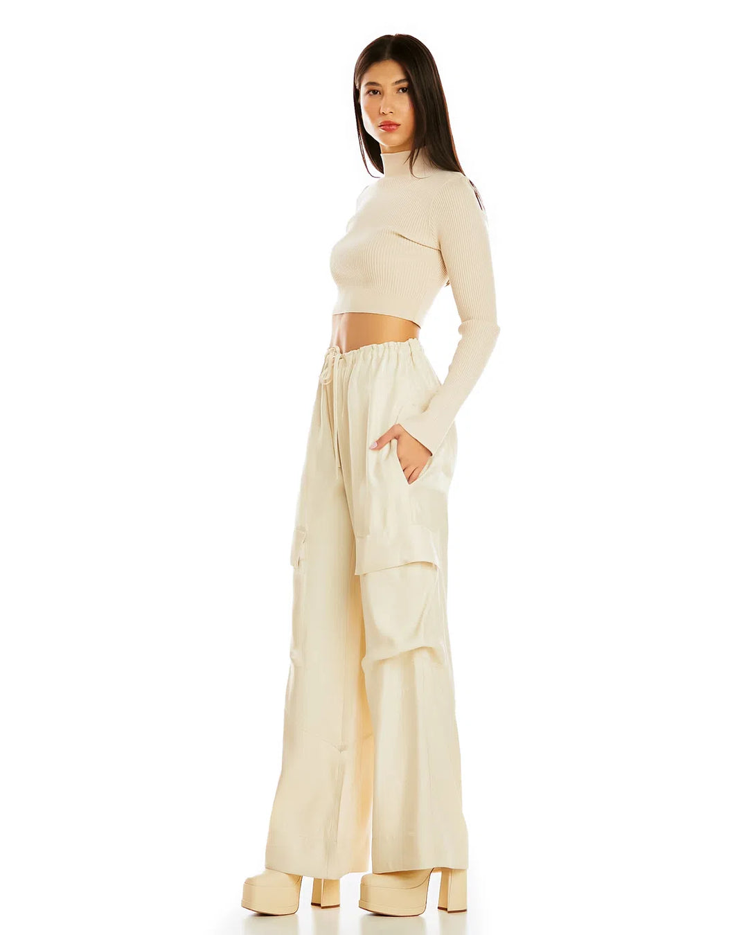 Anne Fernandes Wide Cargo Pants