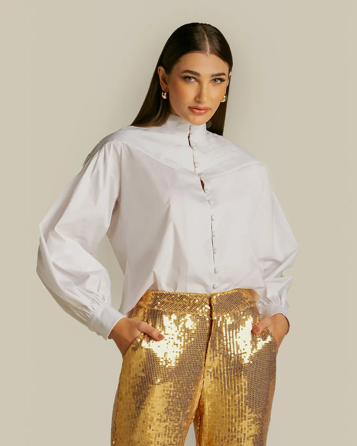 Anne Fernandes V-Neck Shirt