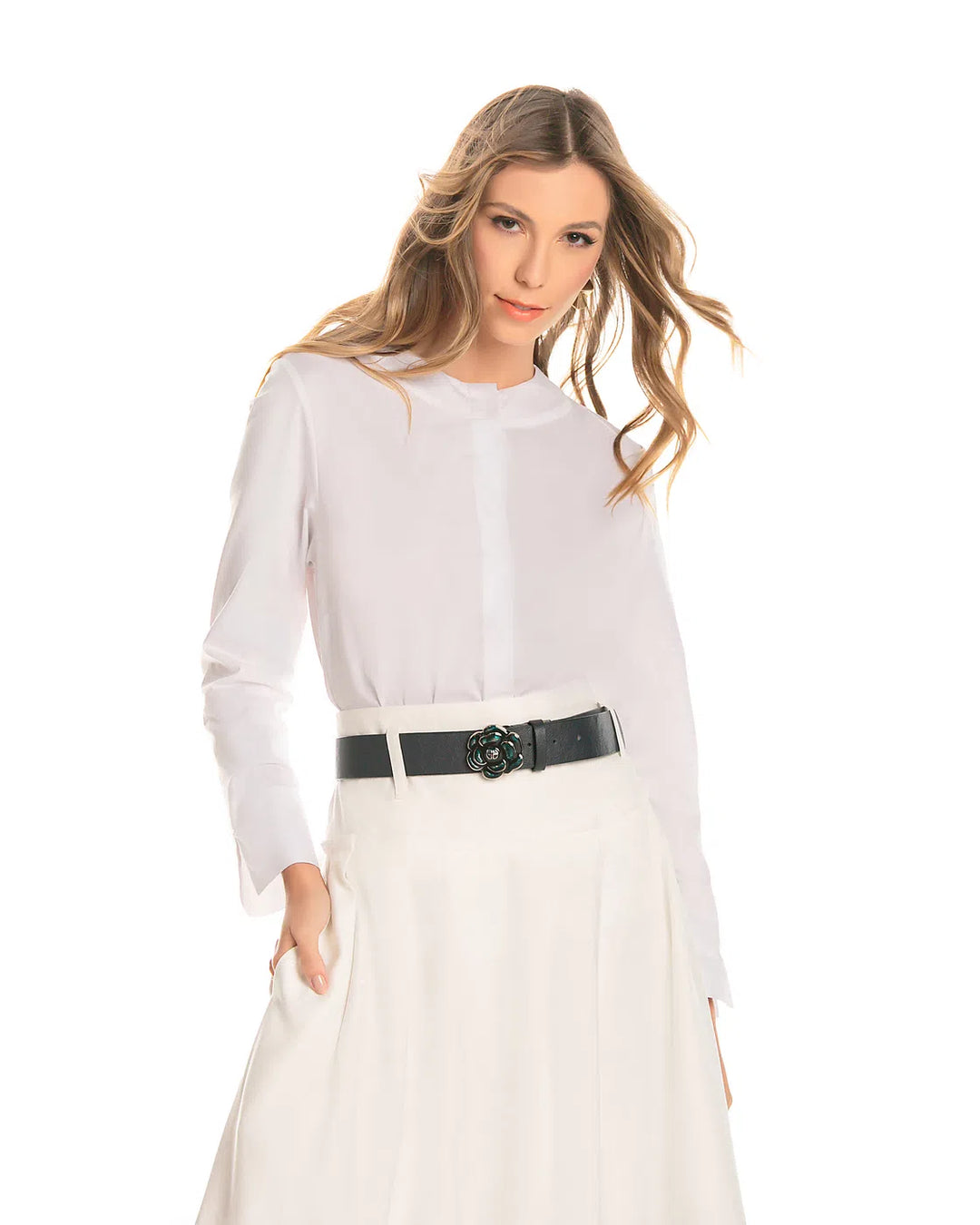 Anne Fernandes 7/8 Sleeve Shirt