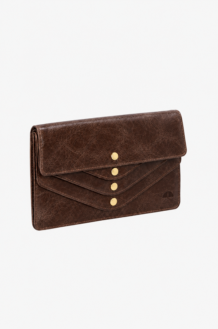 Carteira Envelope Couro