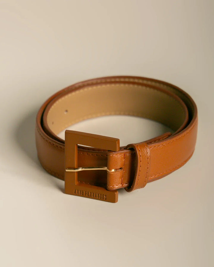 Anne Fernandes Square Buckle Belt