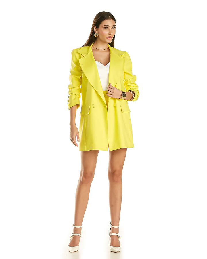 Anne Fernandes Blazer+Shorts Set
