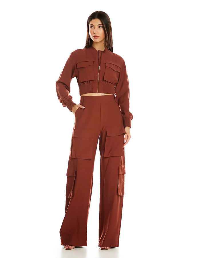 Cropped Jacket+Pants Set Anne Fernandes
