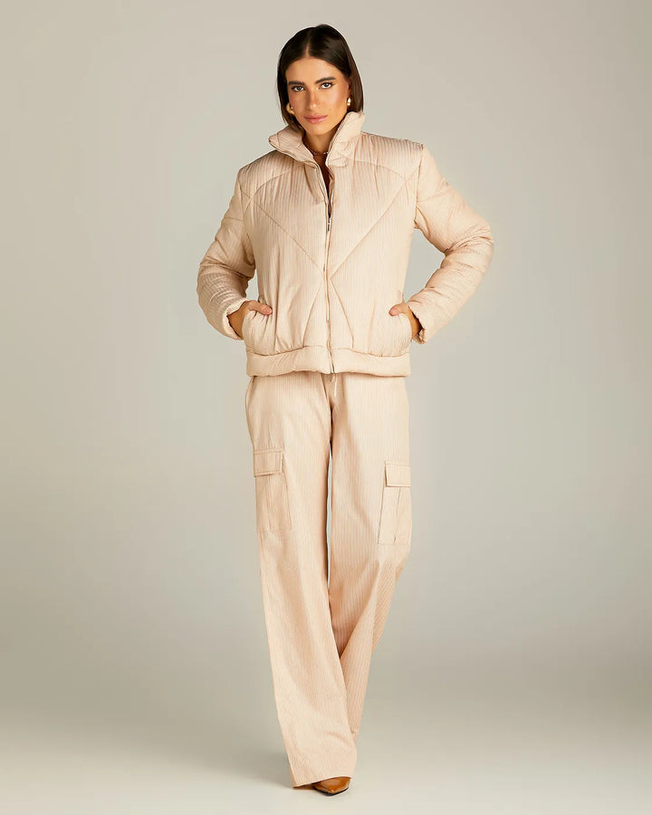 Anne Fernandes Puffer Jacket+Pants Set