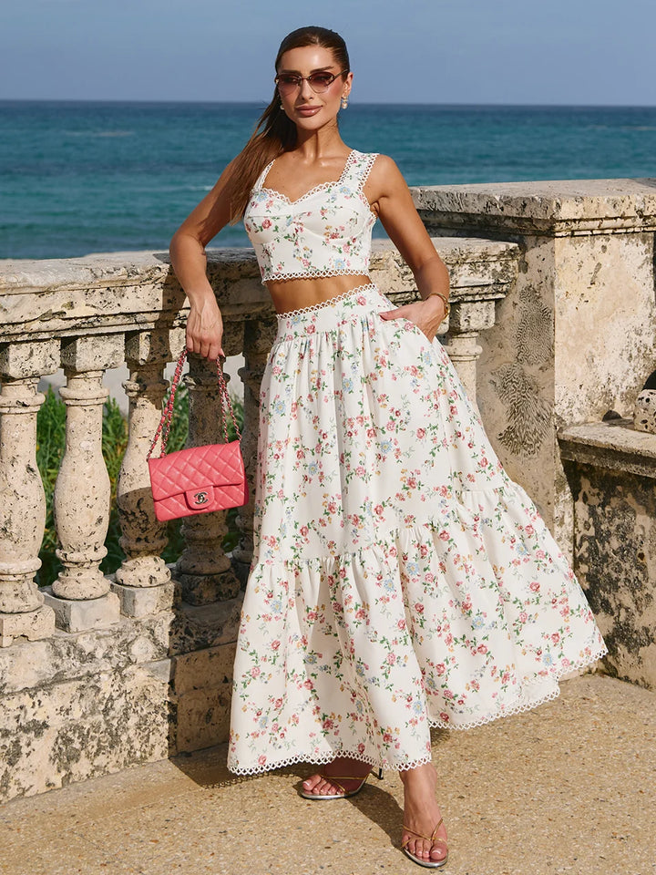 Fleur Floral Midi Set