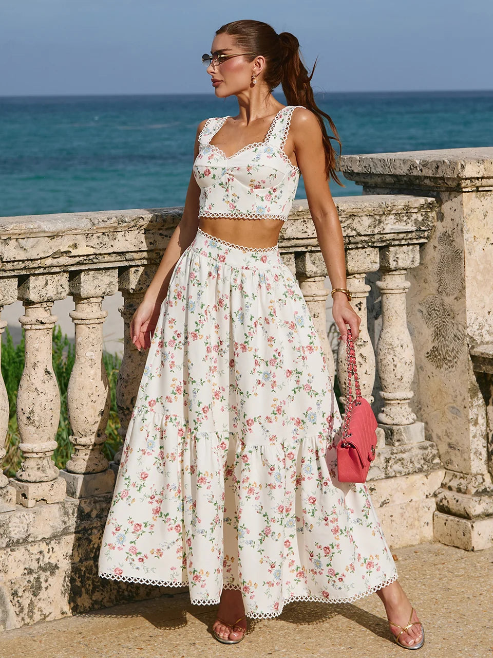 Fleur Floral Midi Set