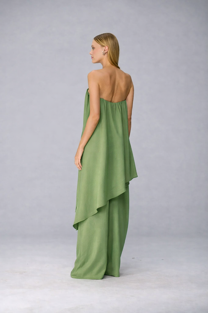 Asymmetrical Maxi Jumpsuit