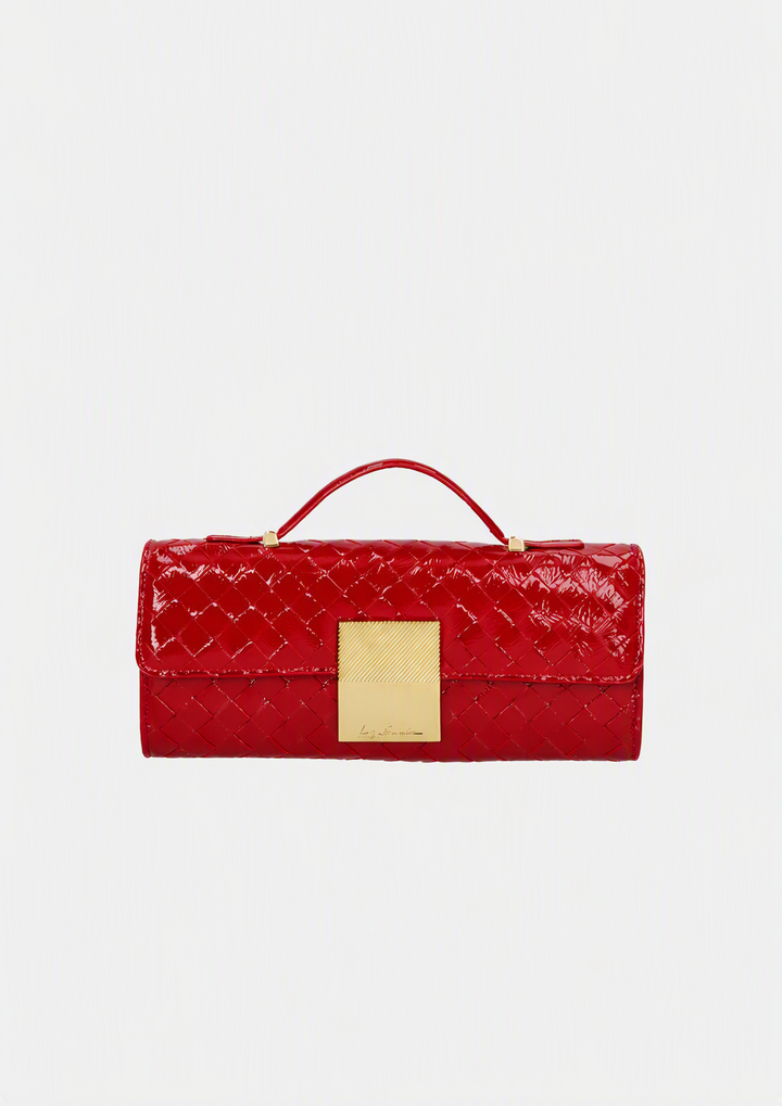 Woven Leather Bag