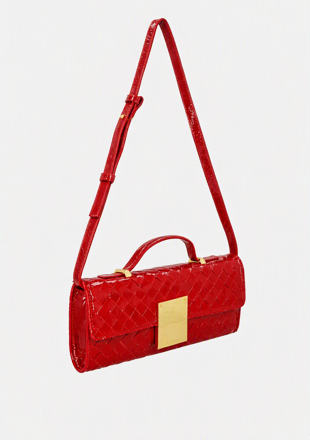 Woven Leather Bag