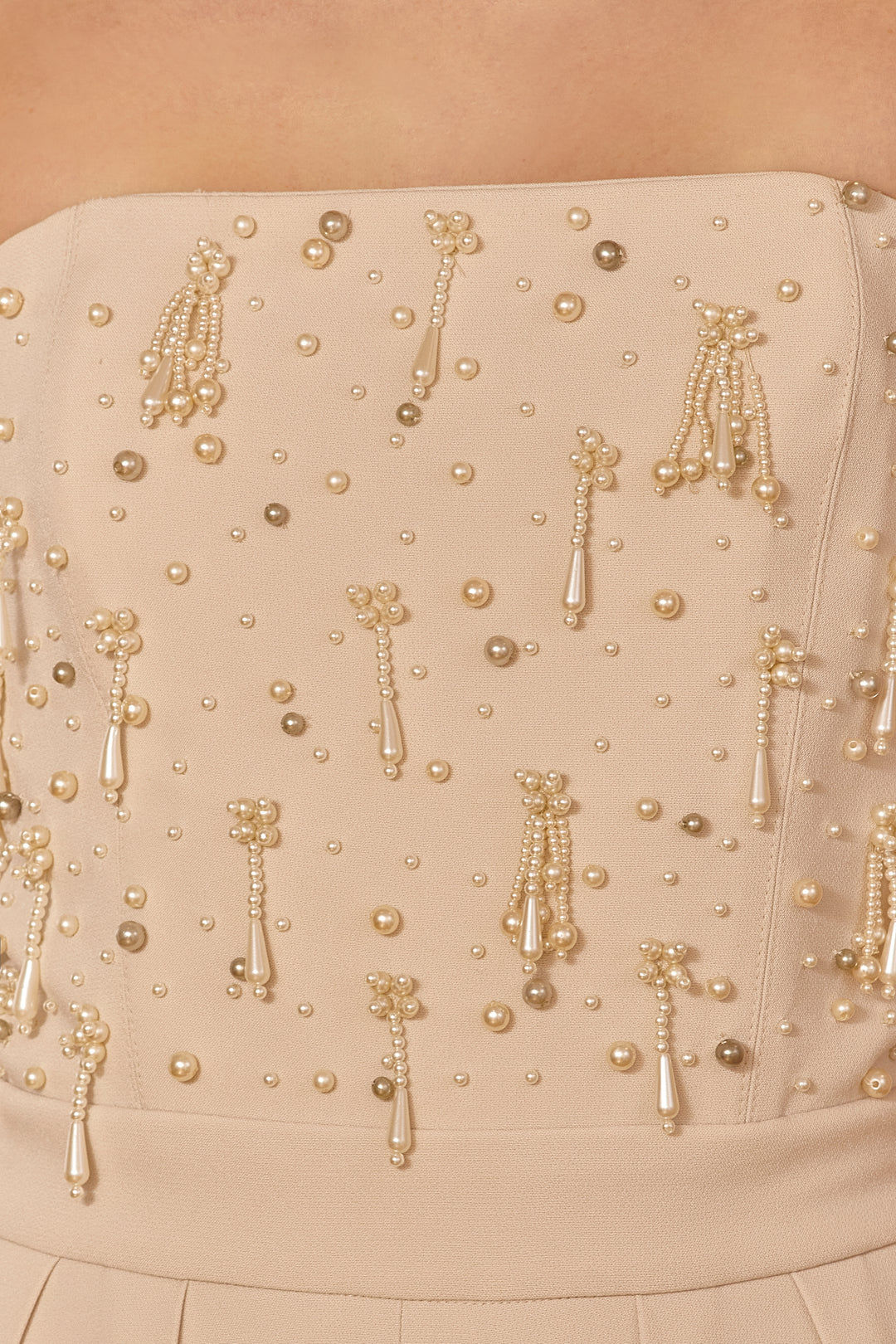 LN Brand Pearls Tailored Jumpsuit