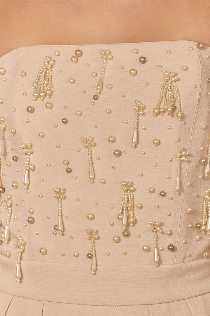 LN Brand Pearls Tailored Jumpsuit