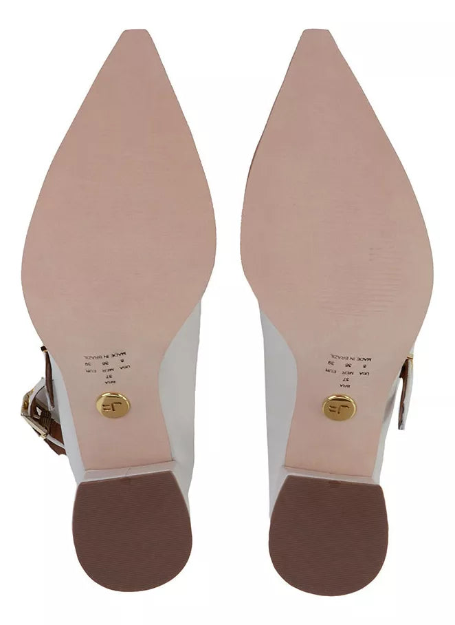 Leather Studded Pumps