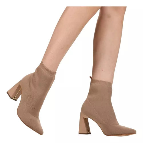 Knit High Heel Boot