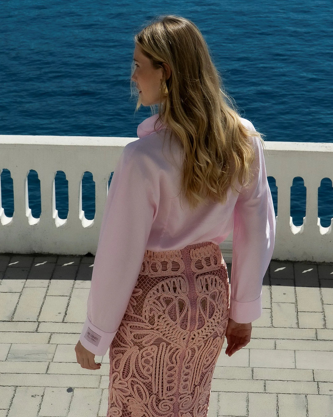Slit Neckline Shirt