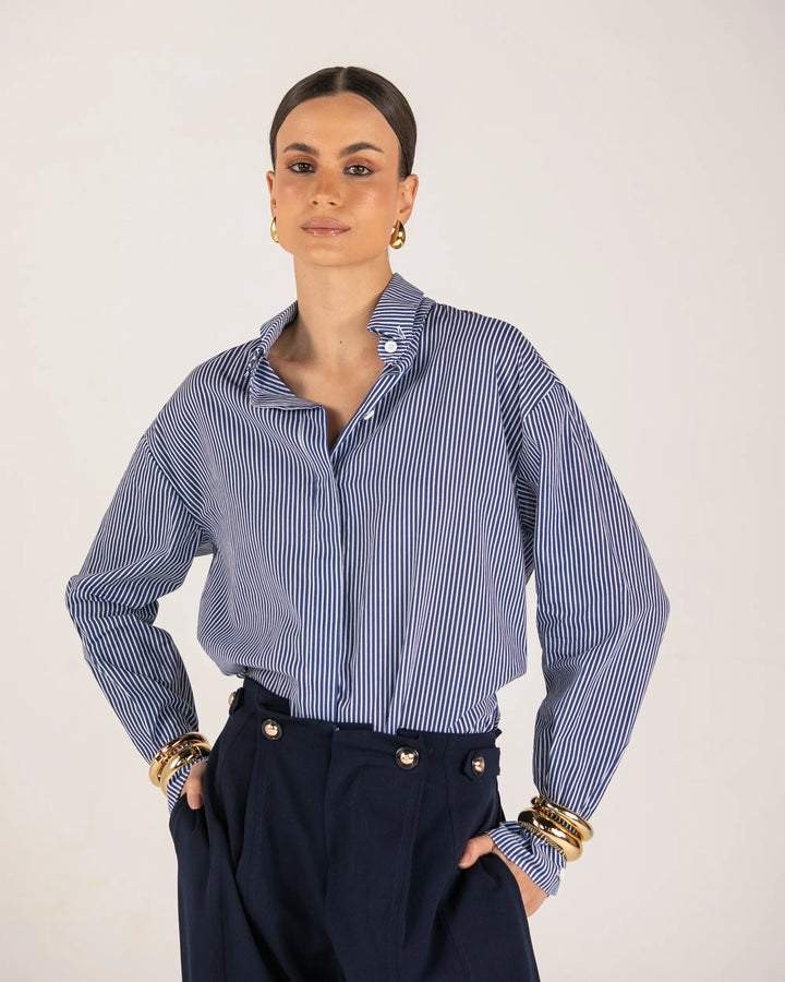 Long Sleeve Striped Shirt