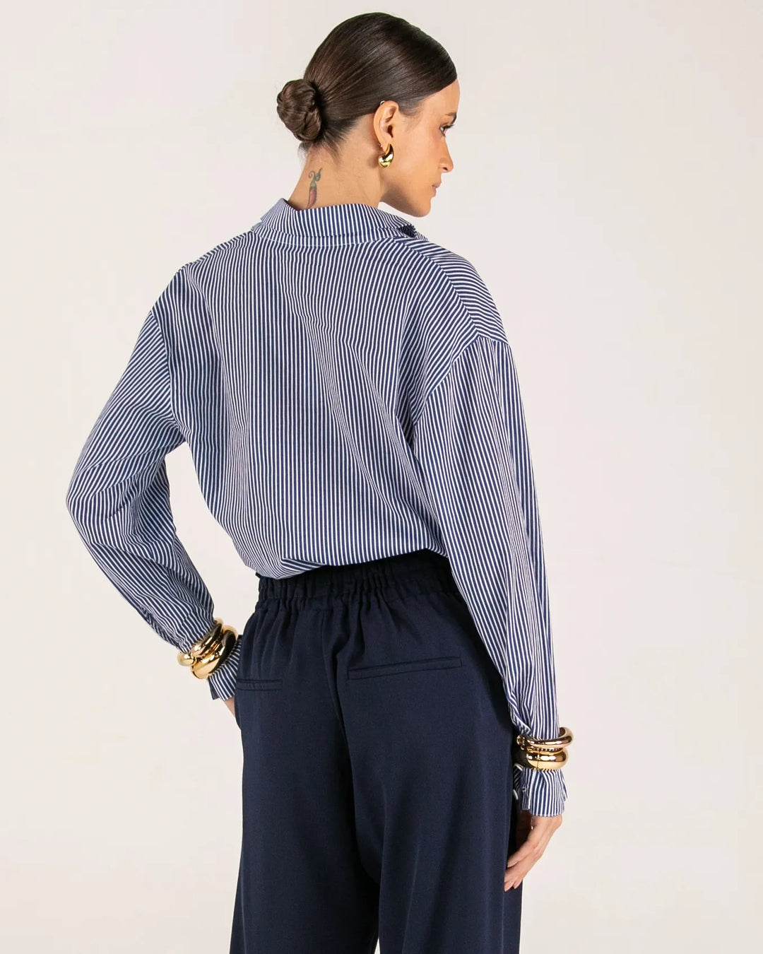 Long Sleeve Striped Shirt