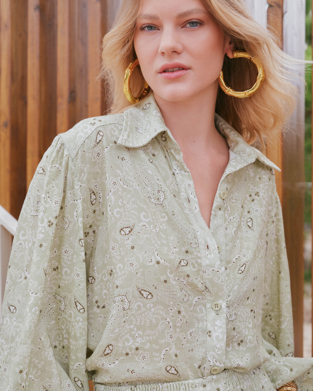 Camisa Estampa Paysley