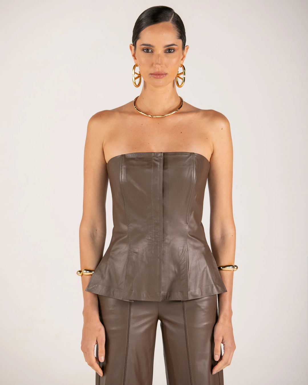 Corset Couro