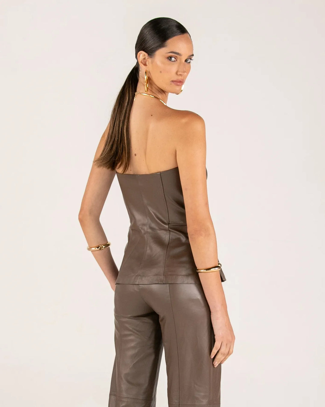 Corset Couro