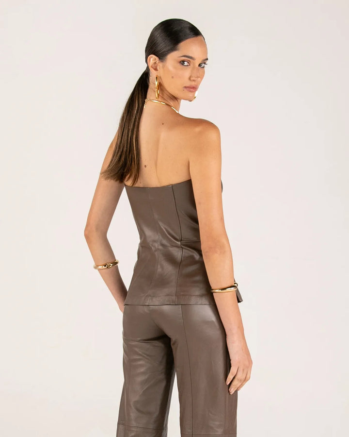Corset Couro