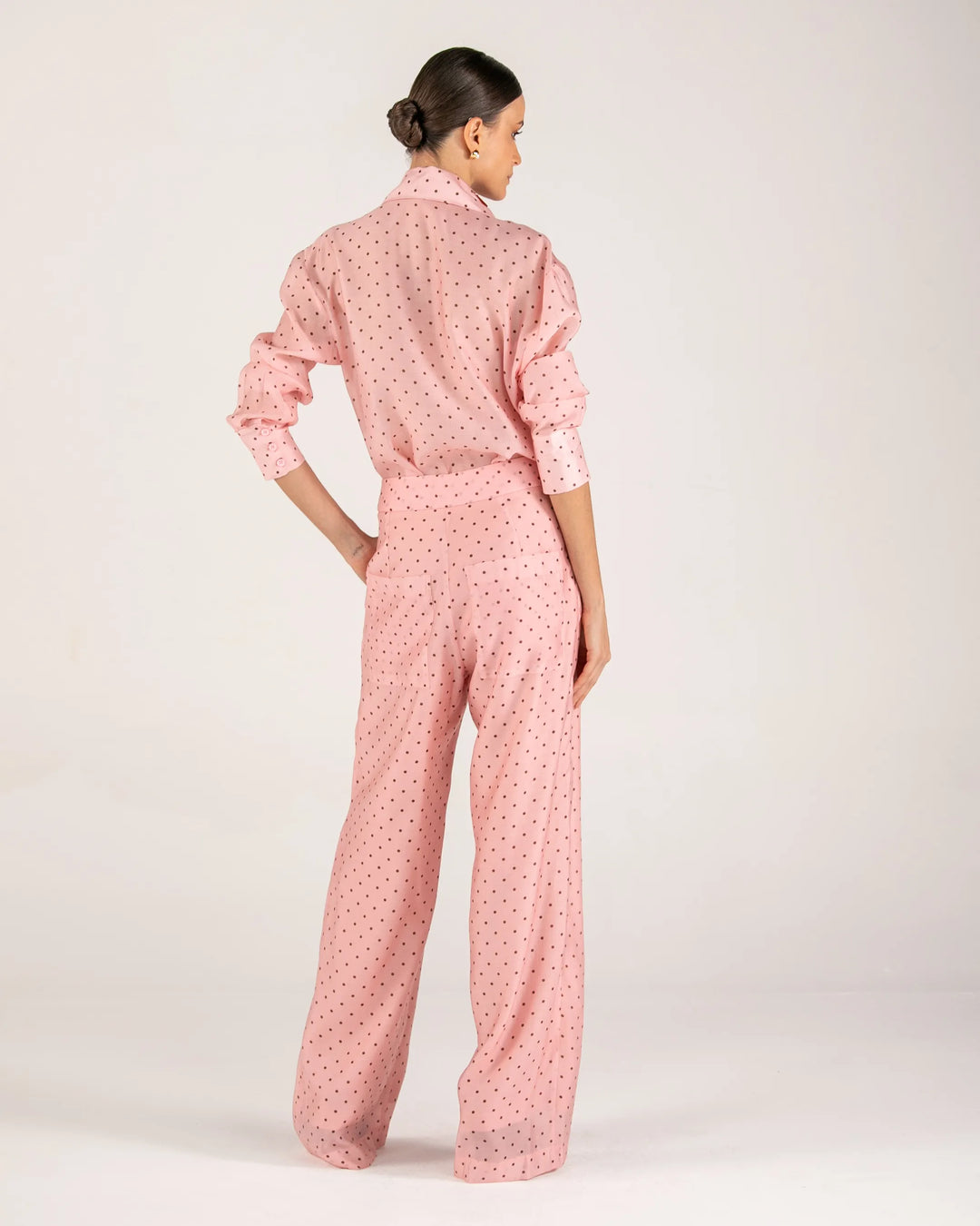 Conjunto Poá Camisa+Calça