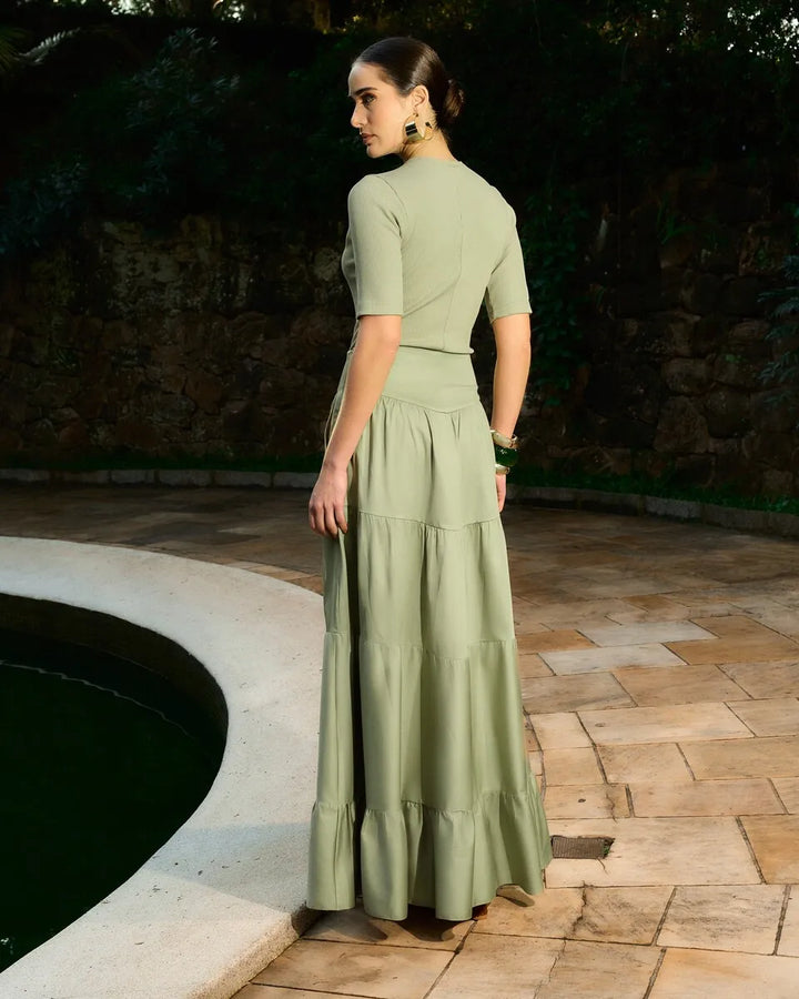 Long Flap Skirt