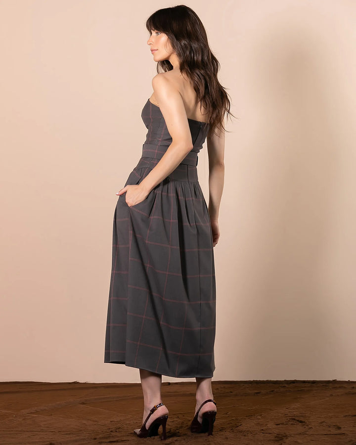Vestido Midi Cinto