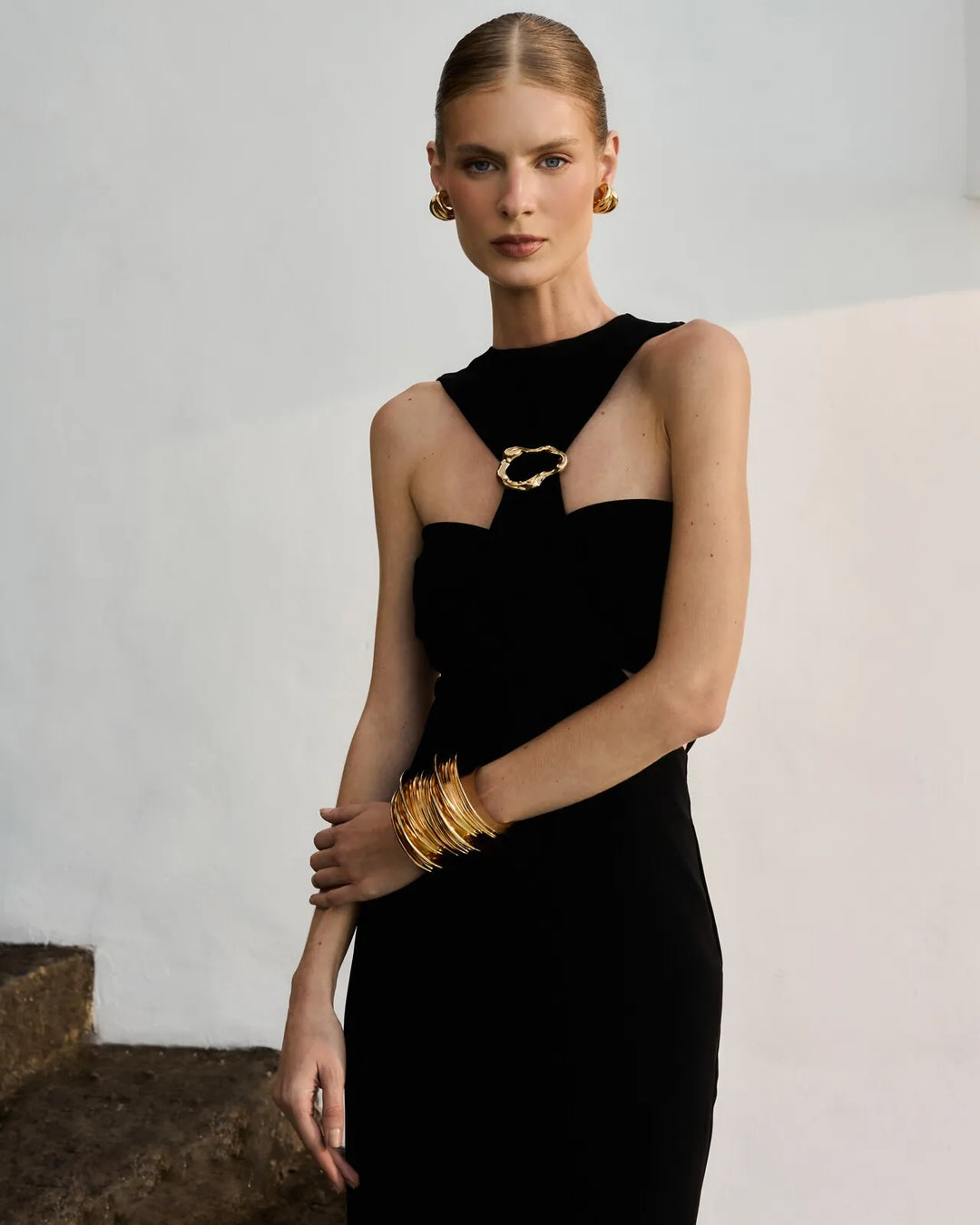 Cutout Midi Dress