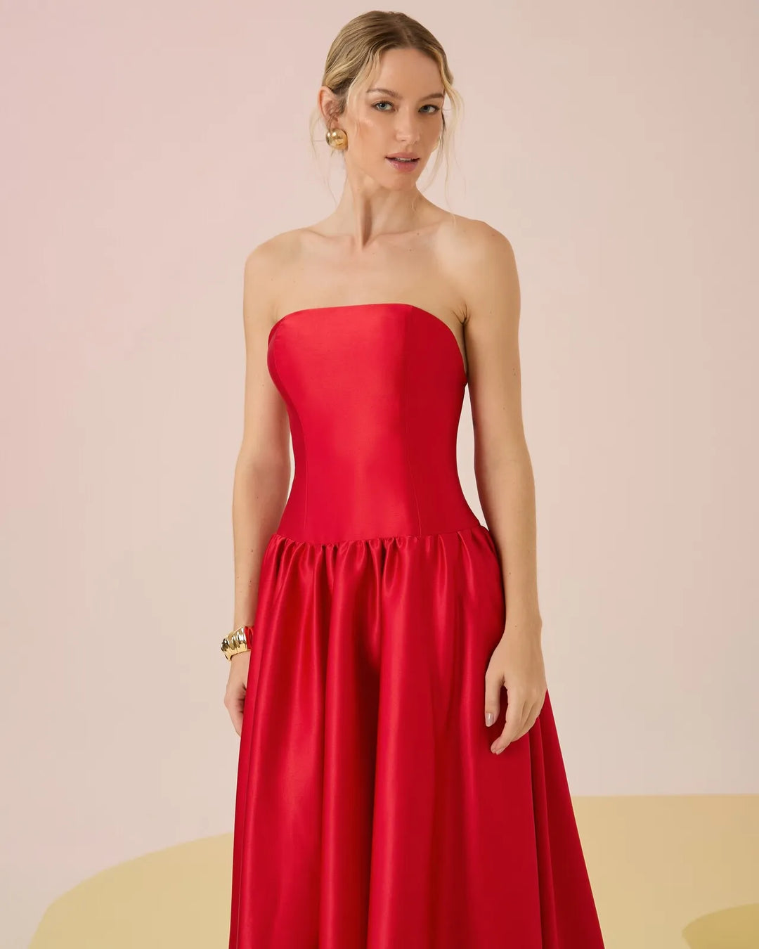 Vestido Midi Corset