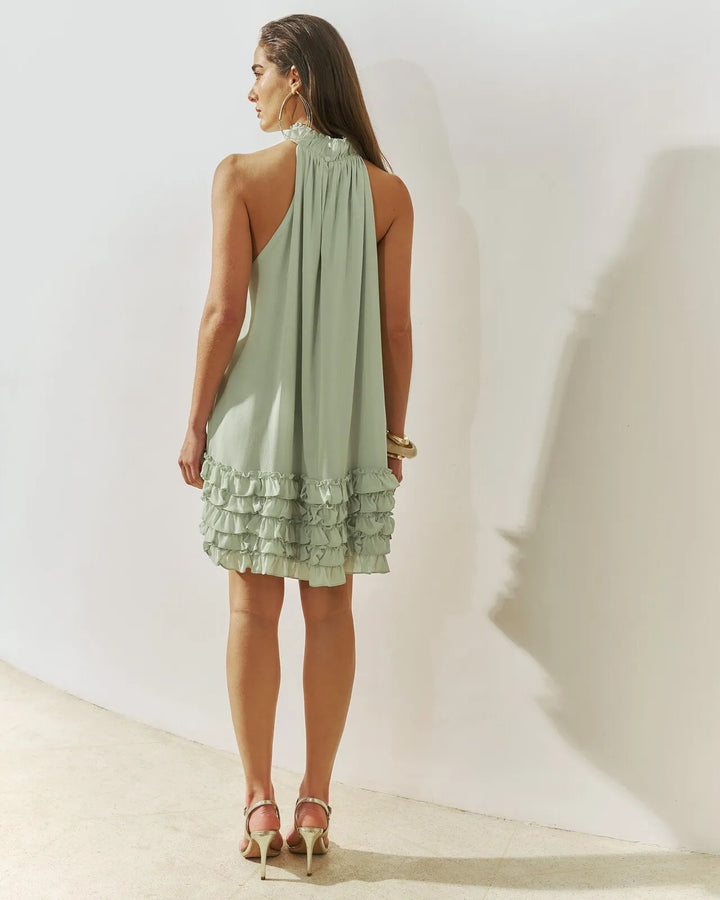 Short Ruffled Dress