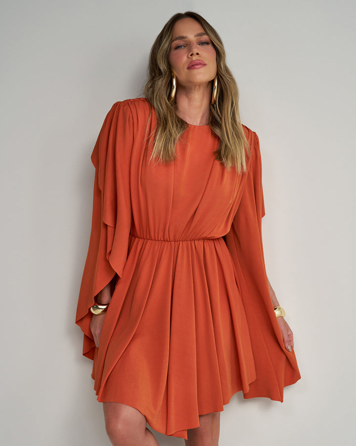 Short Draped Dress
