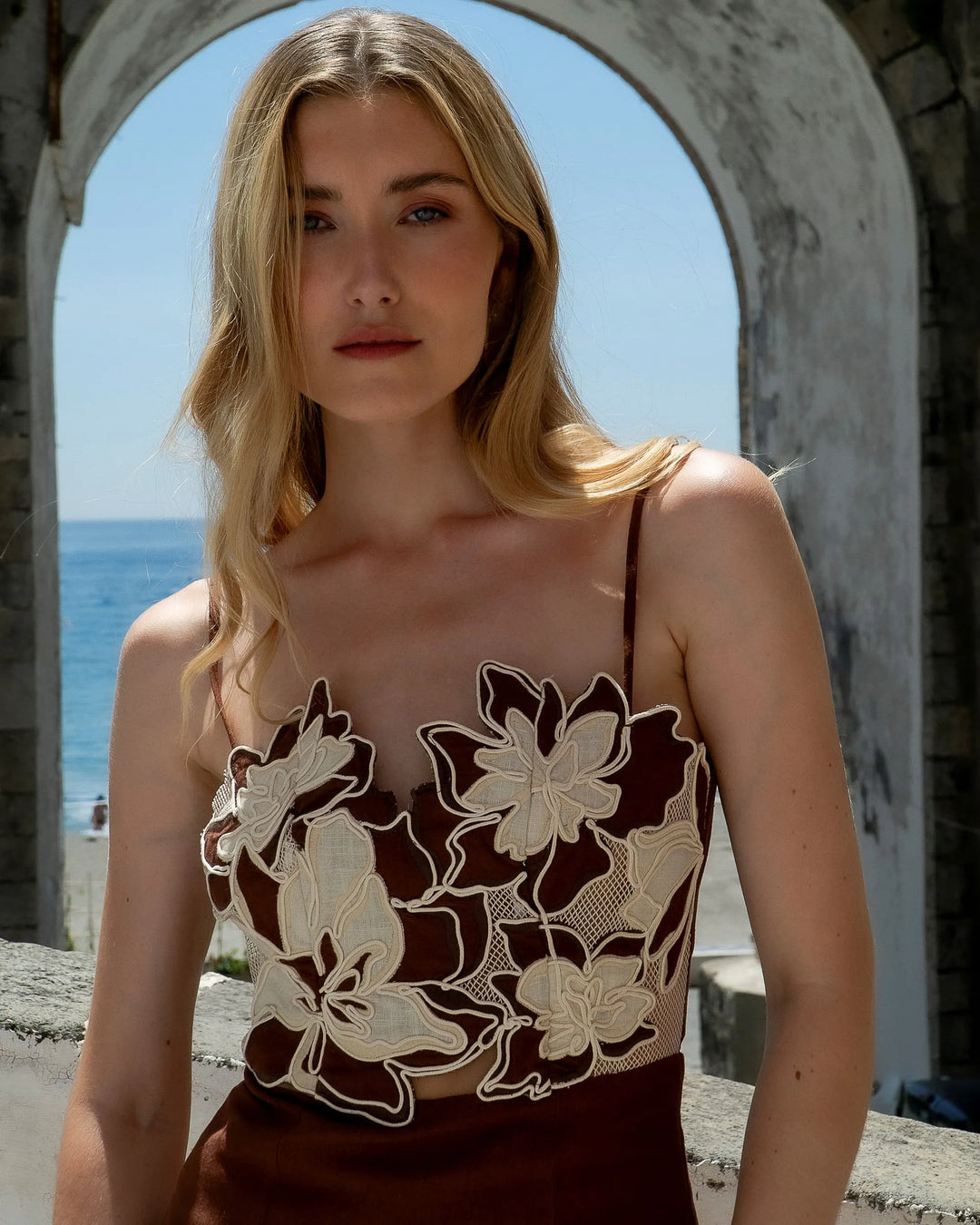 Long Embroidered Dress