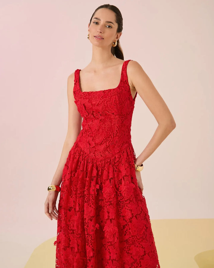 Long Lace Dress
