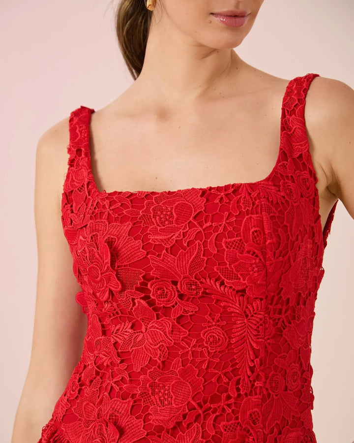 Long Lace Dress