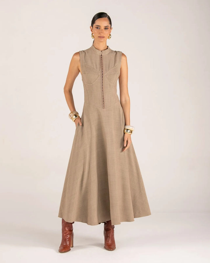 Long Corset Dress